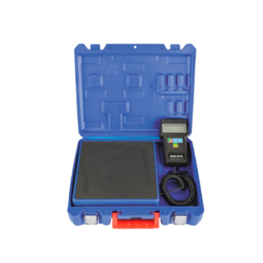 Balanza para carga de refrigerante