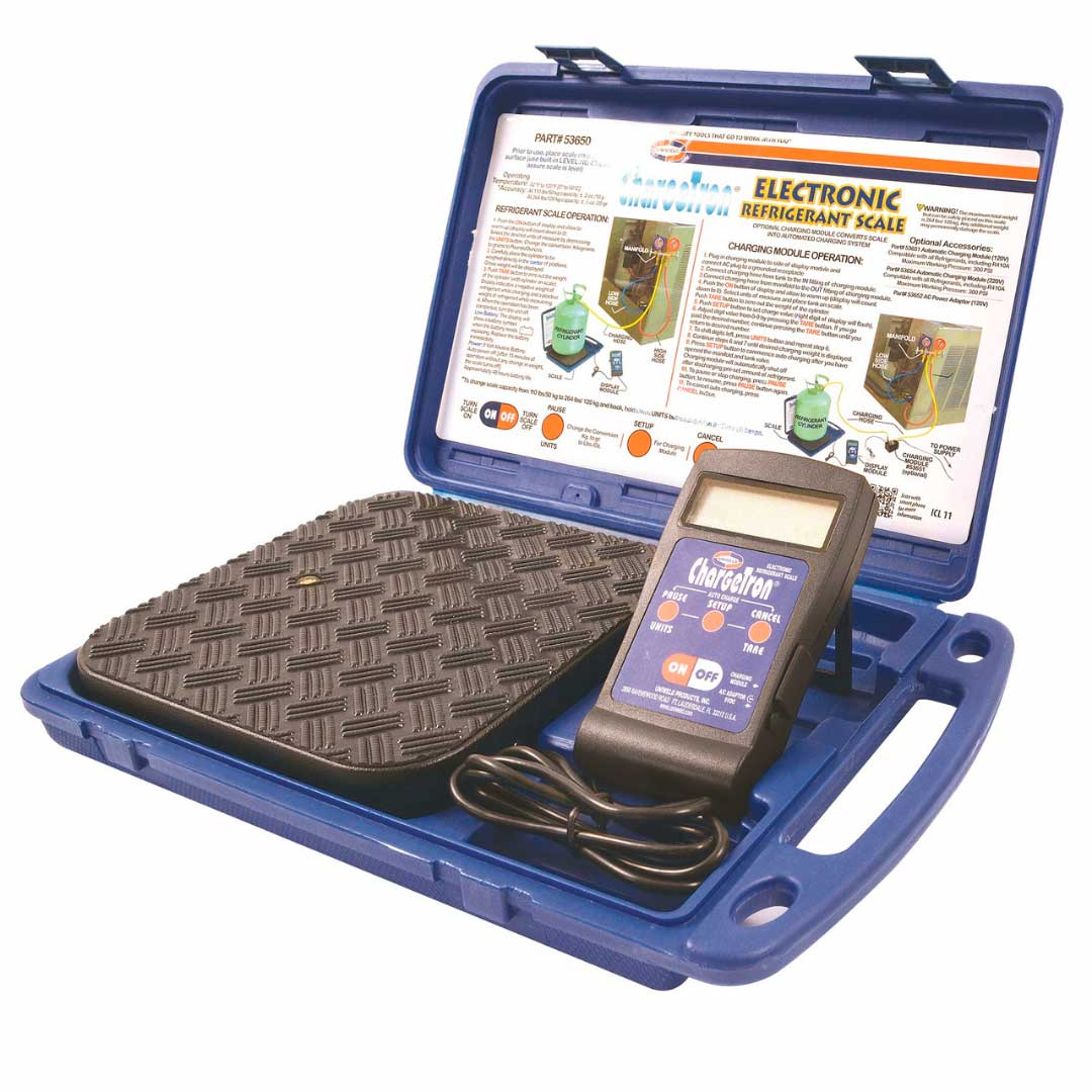 Balanza de Carga de Refrigerante Chargetron