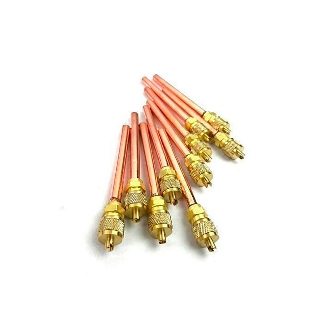 Válvula de carga o servicio para refrigeración