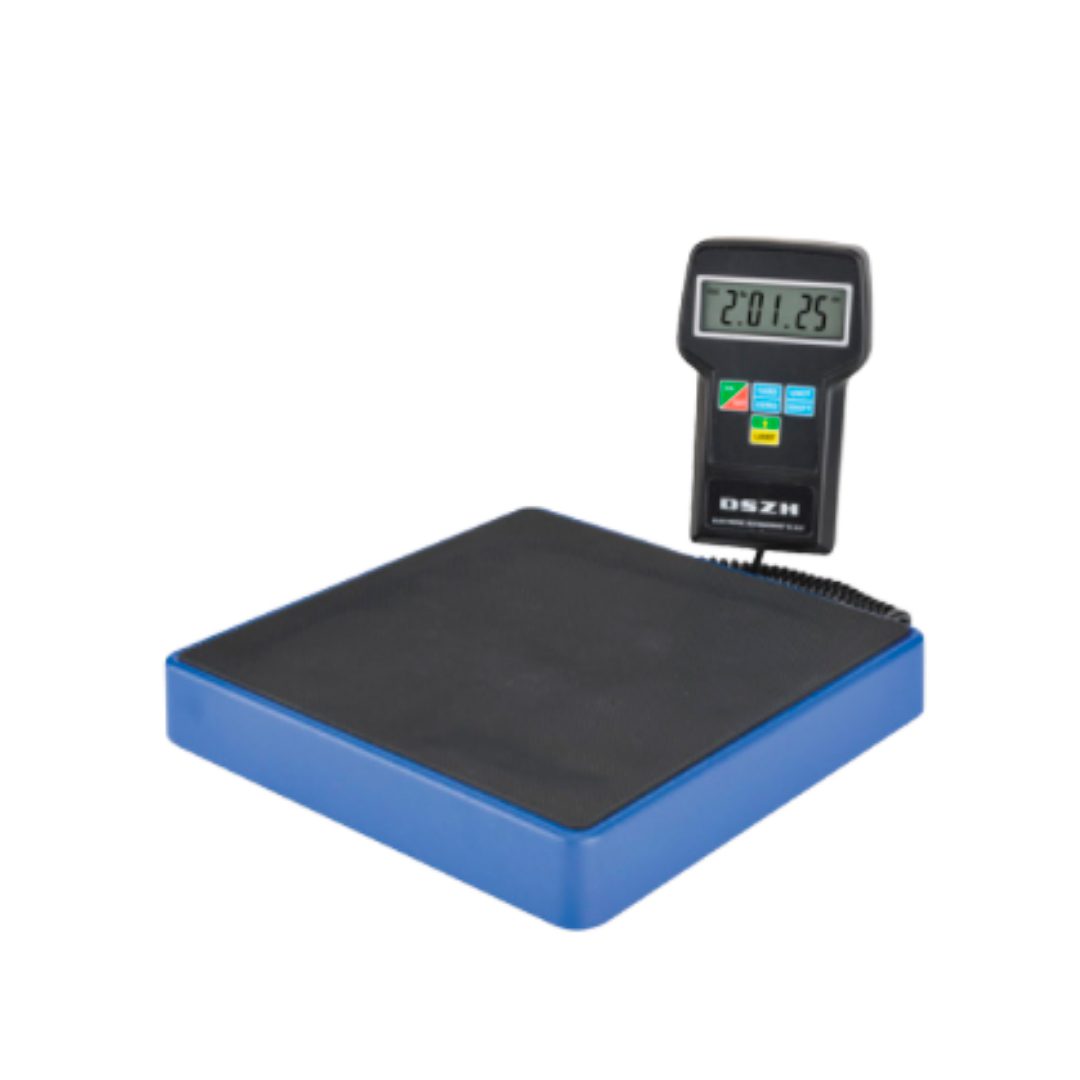 Balanza para carga de refrigerante