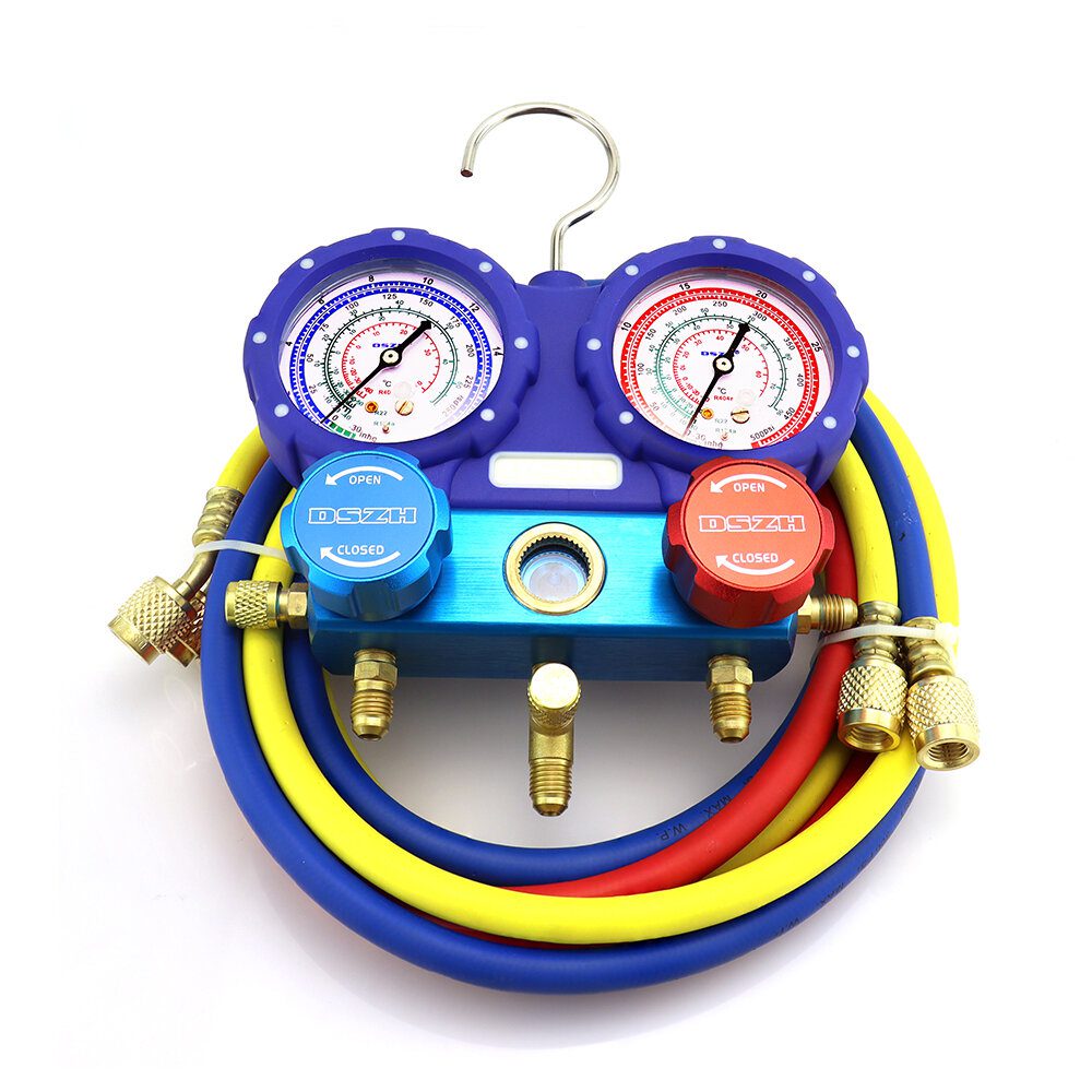 Kit Manifold C/Mangueras y Adaptadores