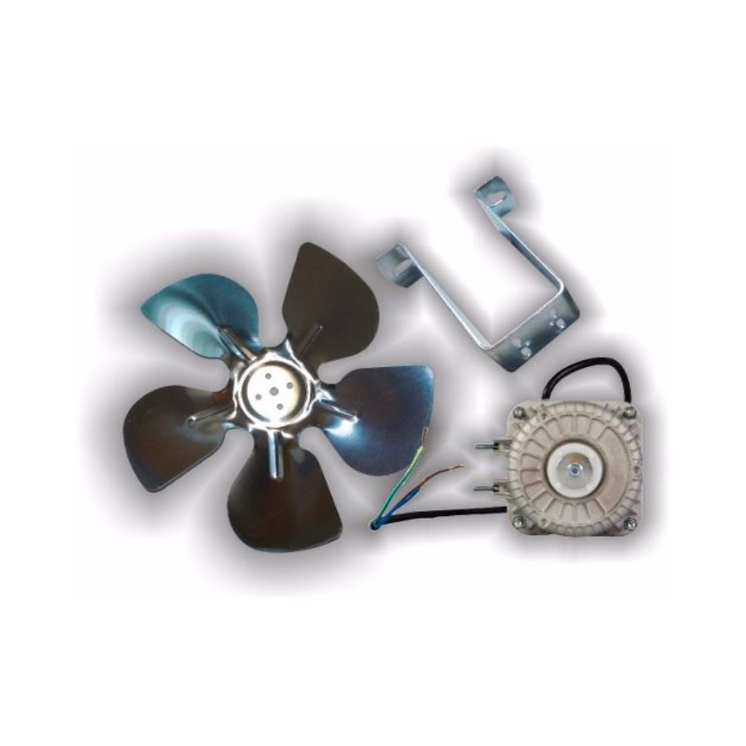 Ventilador para refrigeración con hélice y soporte