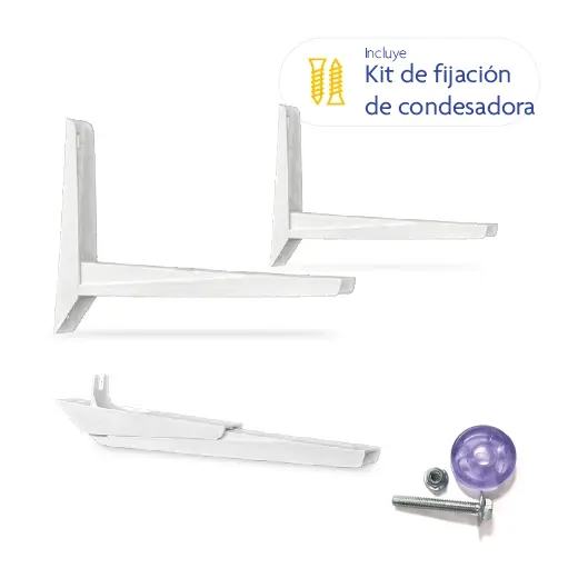 Juego de ménsula POLAR (18000 - 24000 BTU) PVC