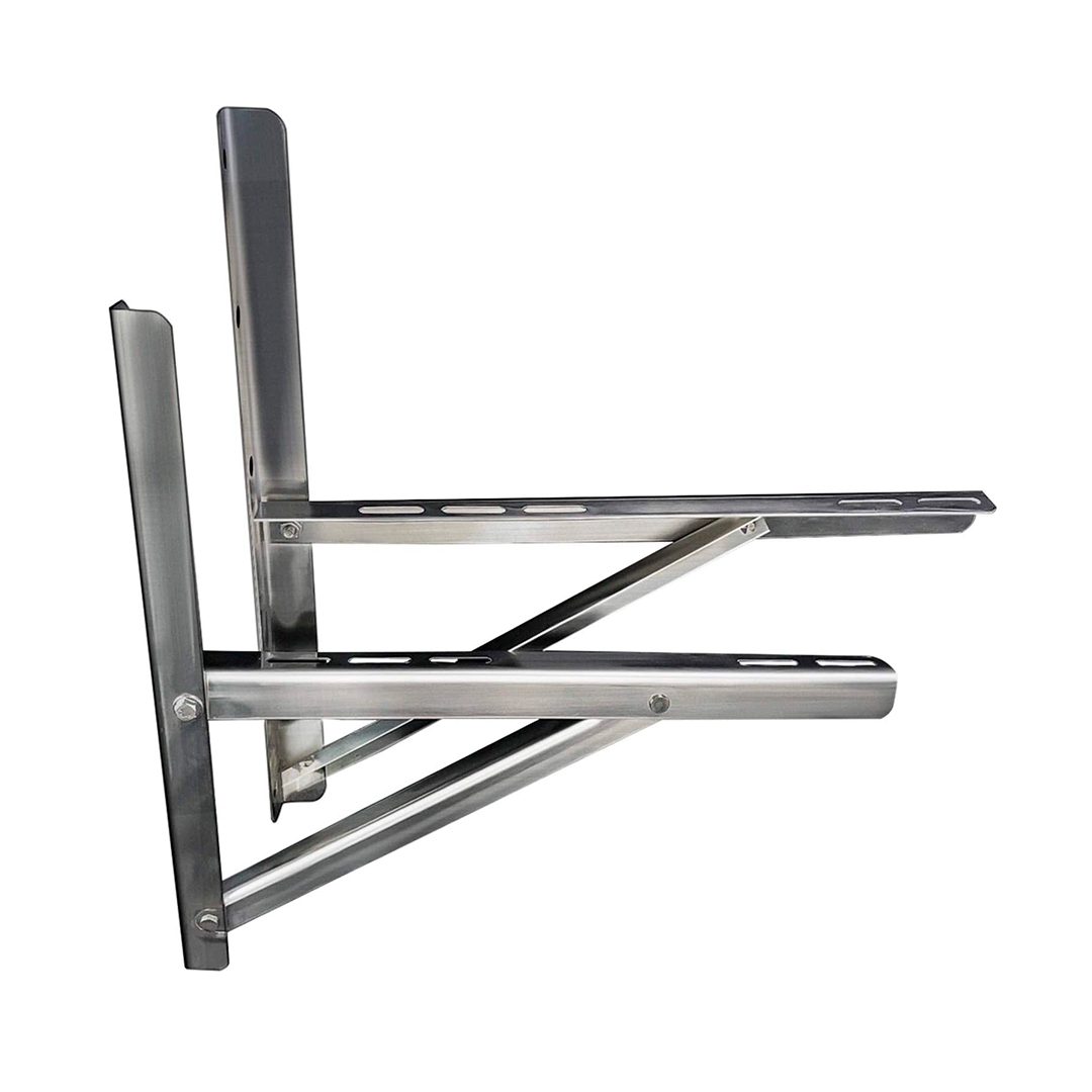 Juego de ménsula en acero inoxidable