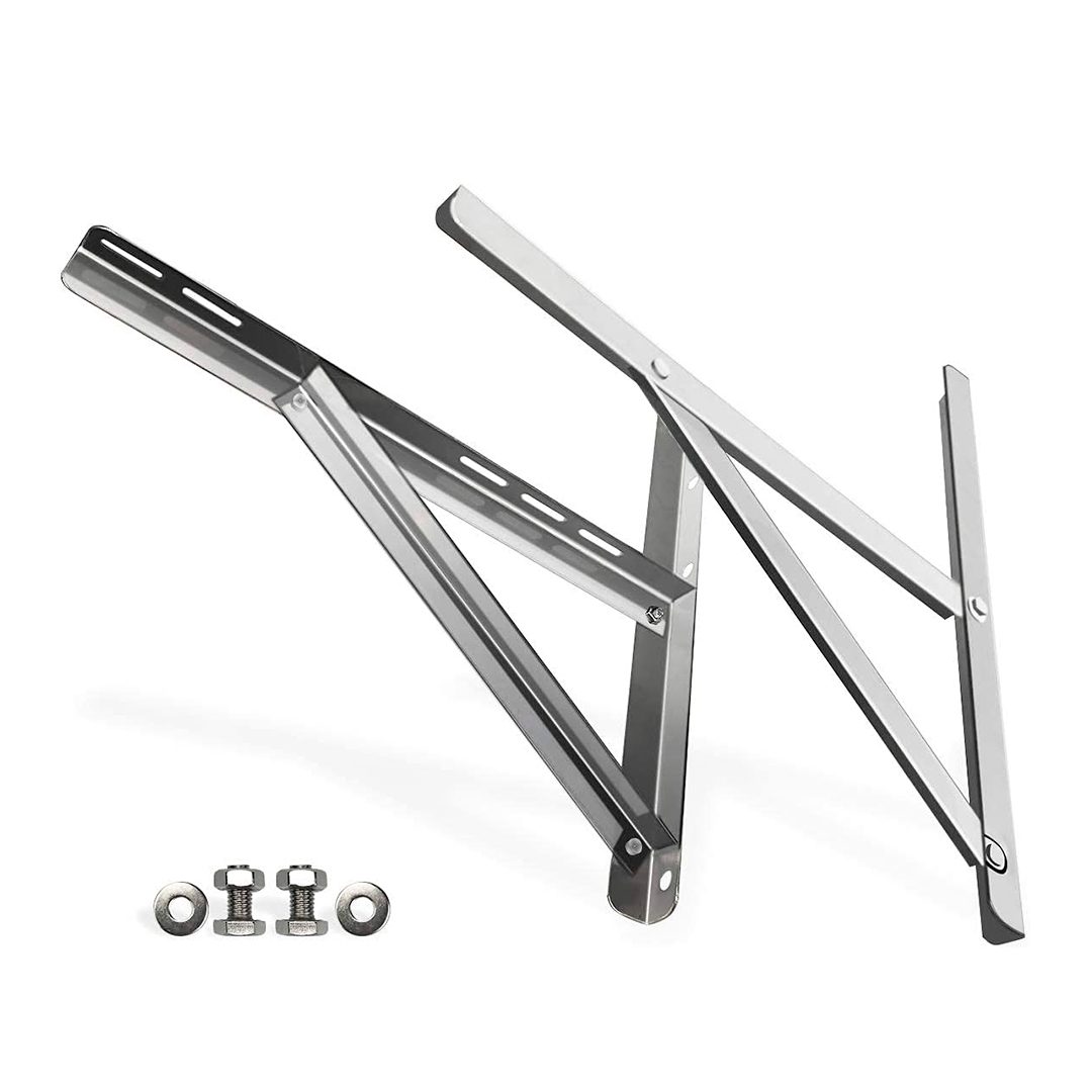 Juego de ménsula en acero inoxidable