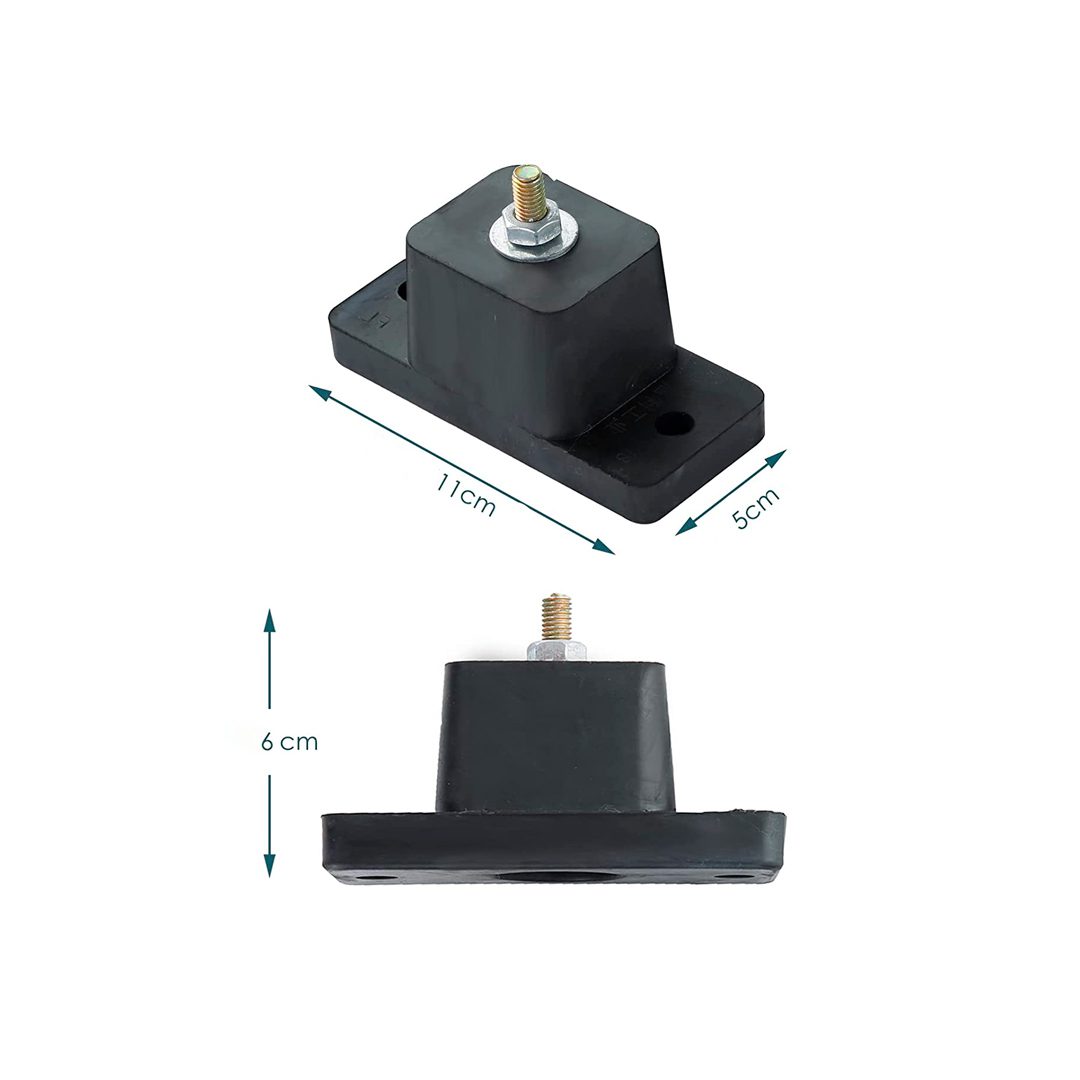 Juego taco de goma antivibración