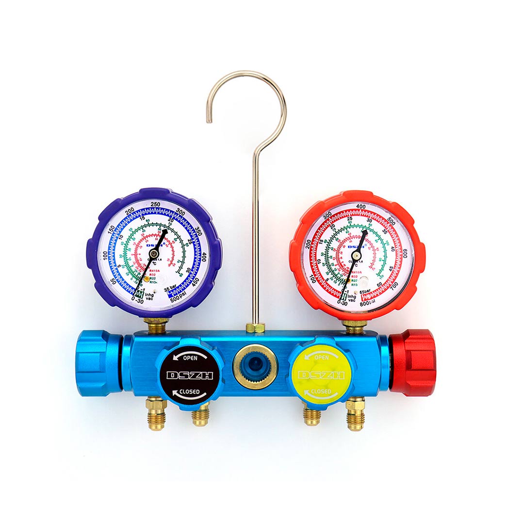 Manifold con mangueras 150 cm